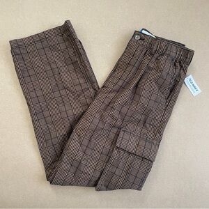 Old Navy Baggy Plaid Cargo Pants for Boys